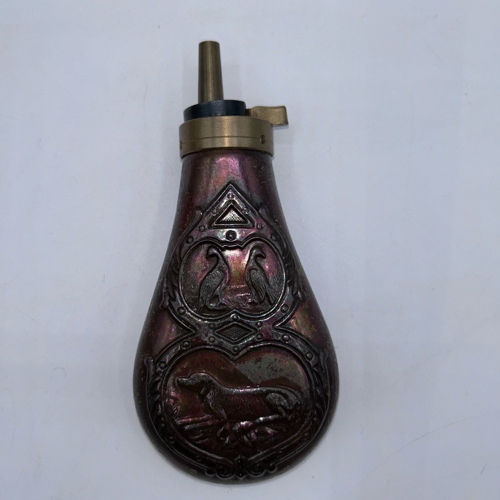 Vintage Powder Flask - Picture 2 of 7
